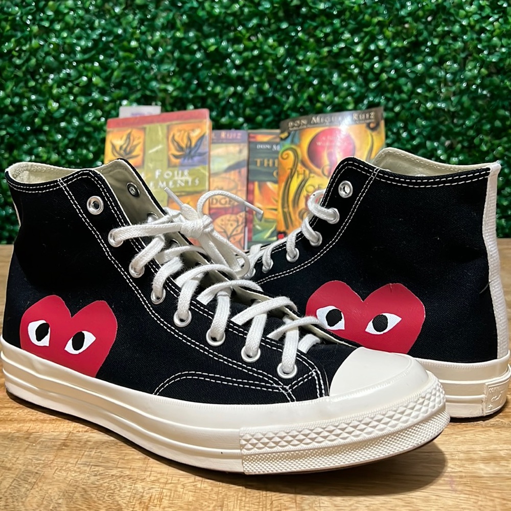 Comme Des Garçons Play x Chuck 70 High ‘Black’